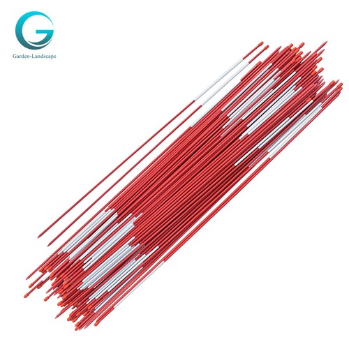 100 pack red safety - red, driveway